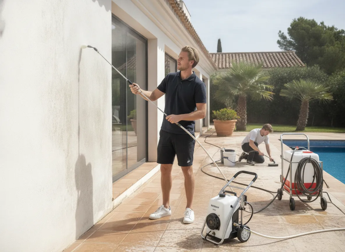 Softwashing in the Costa del Sol